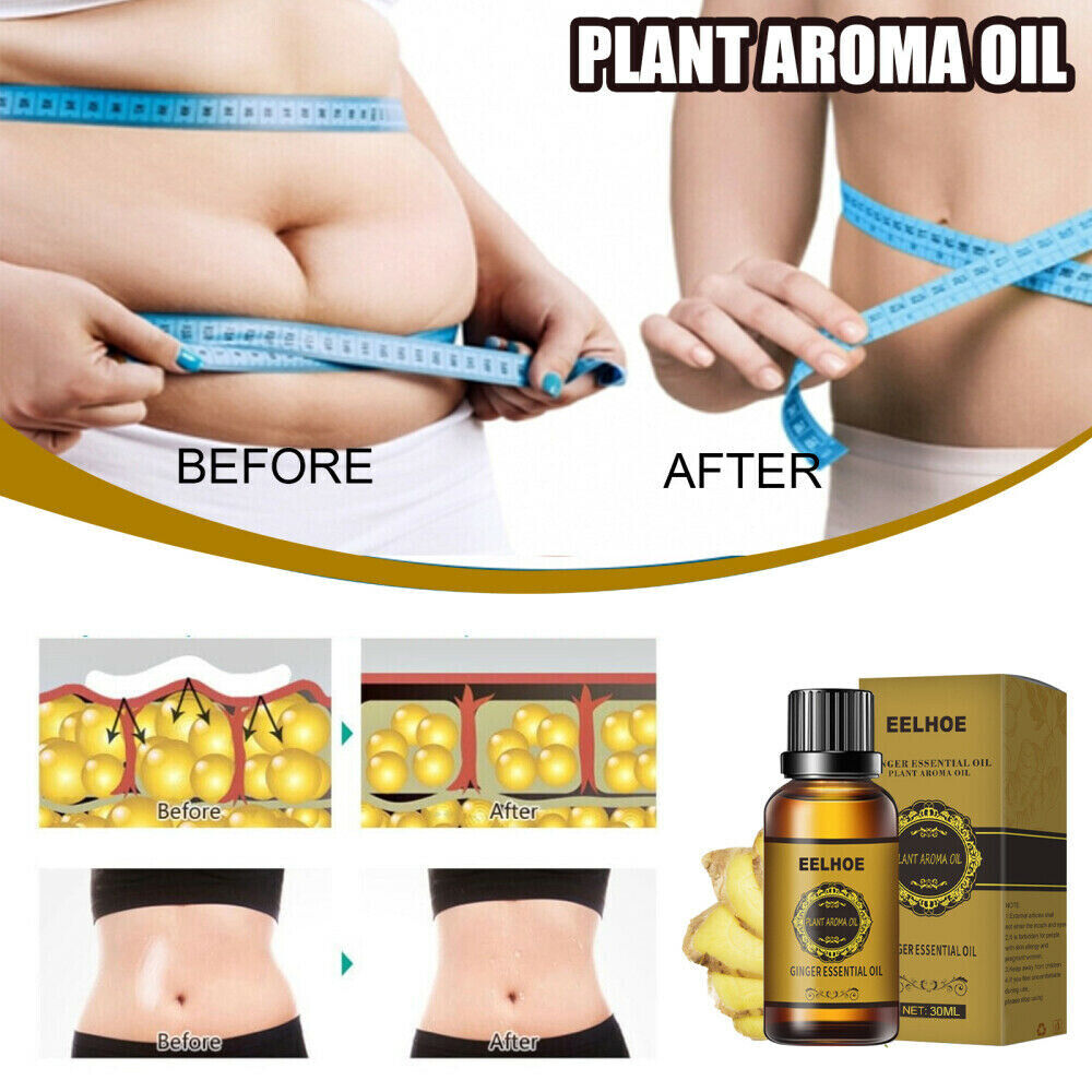 Belly Drainage Ginger Oil Natural Therapy Lymphatic Essential Massage Liquid (OUT OF STOCK )