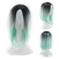 2021 foreign trade new wig European and American women''s short straight hair gradient Bobo Bobo Bobo Bobo Shoppingevestore.com