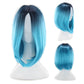 2021 foreign trade new wig European and American women''s short straight hair gradient Bobo Bobo Bobo Bobo Shoppingevestore.com