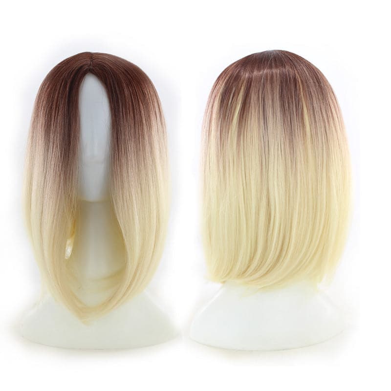 2021 foreign trade new wig European and American women''s short straight hair gradient Bobo Bobo Bobo Bobo Shoppingevestore.com