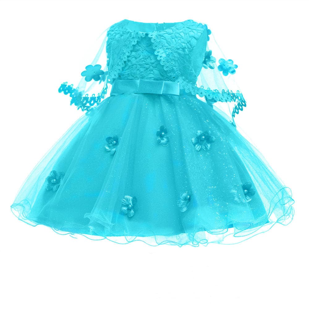 Girls Elegant Wedding Princess Dress Kids Party Formal Dress Shoppingevestore.com