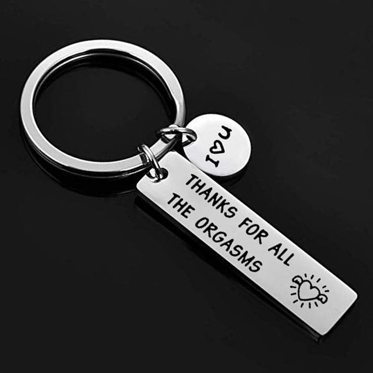 Funny Key Chain Women Men Charm Couple Key Ring Shoppingevestore.com