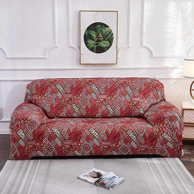 Bohemian style stretch all-inclusive sofa cover Shoppingevestore.com