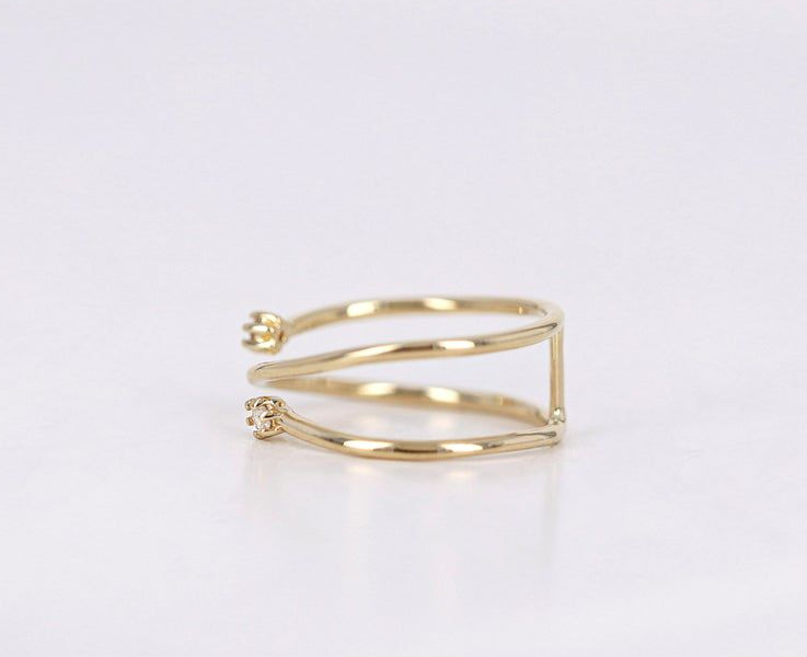 Zircon Flower Ring Women Fashion Ins Ring Shoppingevestore.com