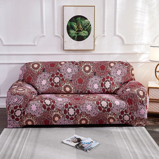 Bohemian style stretch all-inclusive sofa cover Shoppingevestore.com