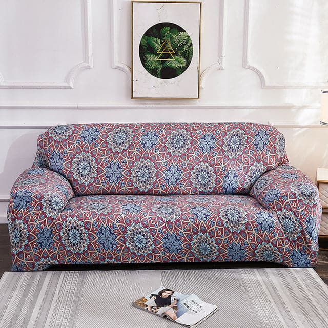 Bohemian style stretch all-inclusive sofa cover Shoppingevestore.com