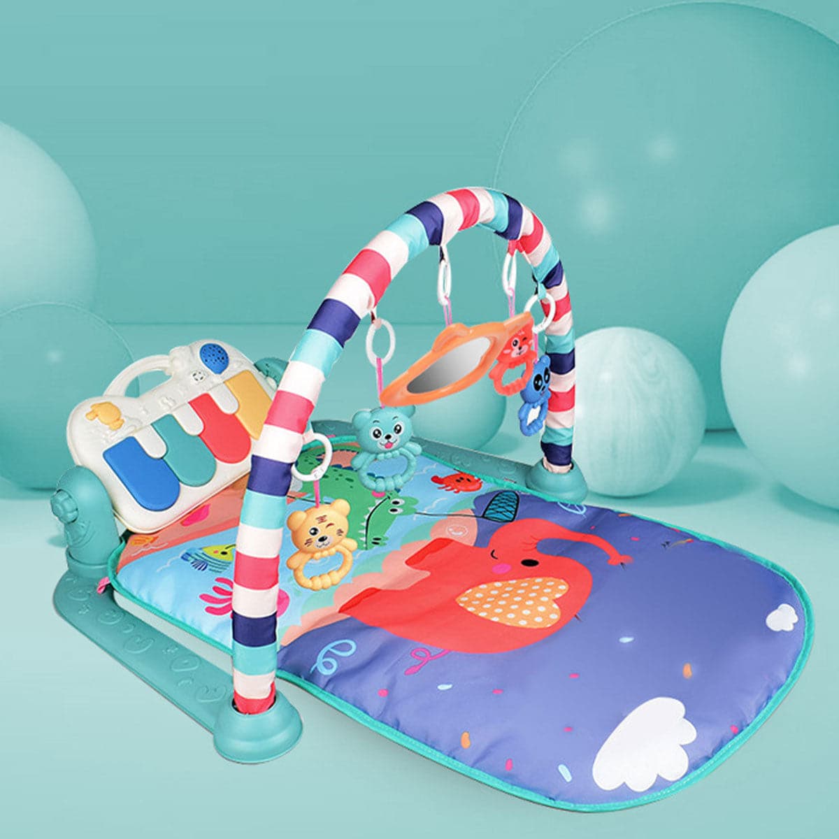 Baby Toys Play Mat Lay and Kids Gym Playmat Fitness Music Fun Piano Boys Girls Gift Shoppingevestore.com