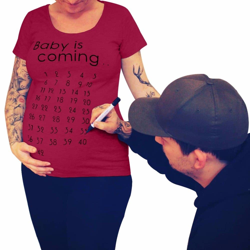 Baby Is Coming Pregnancy T-shirt Shoppingevestore.com