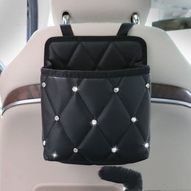 Car Storage Bag Handbag Holder Car Seat Storage Organizer Handbag Holder Auto Interior Stowing Tidying Car Middle Organizer Shoppingevestore.com