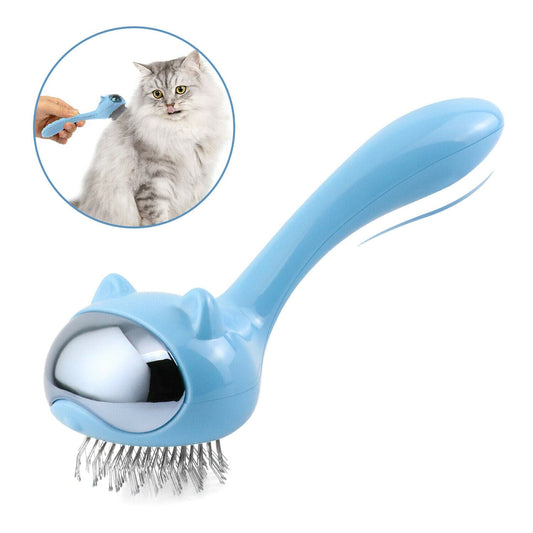 Dog Cat Massage Shell Comb Grooming Hair Removal Shedding Pet Cleaning Brush Cats Comb Brush Grooming Tool Stainless Steel Shedding Shoppingevestore.com