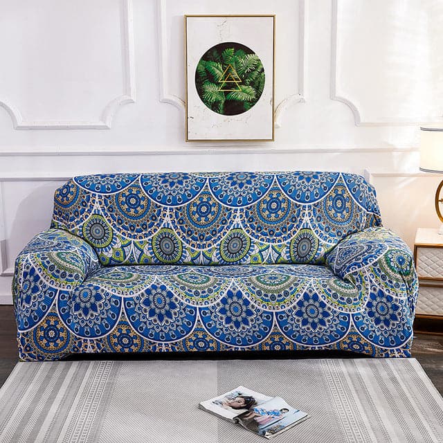 Bohemian style stretch all-inclusive sofa cover Shoppingevestore.com