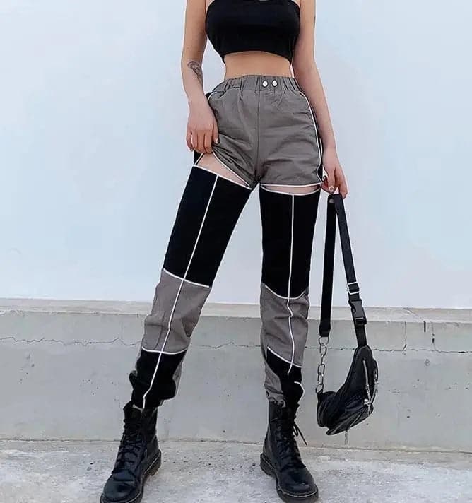 Thigh cutout overalls Shoppingevestore.com